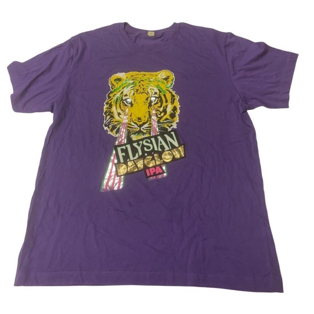 Multicolored Graphic Flysian DayGlow IPA T-shirt